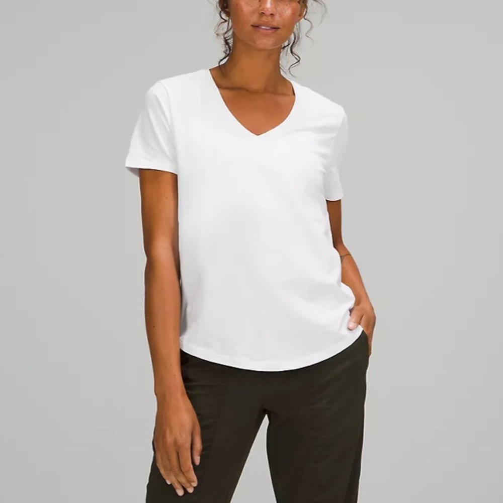 LULULEMON Love V-Neck Short Sleeve Shirt